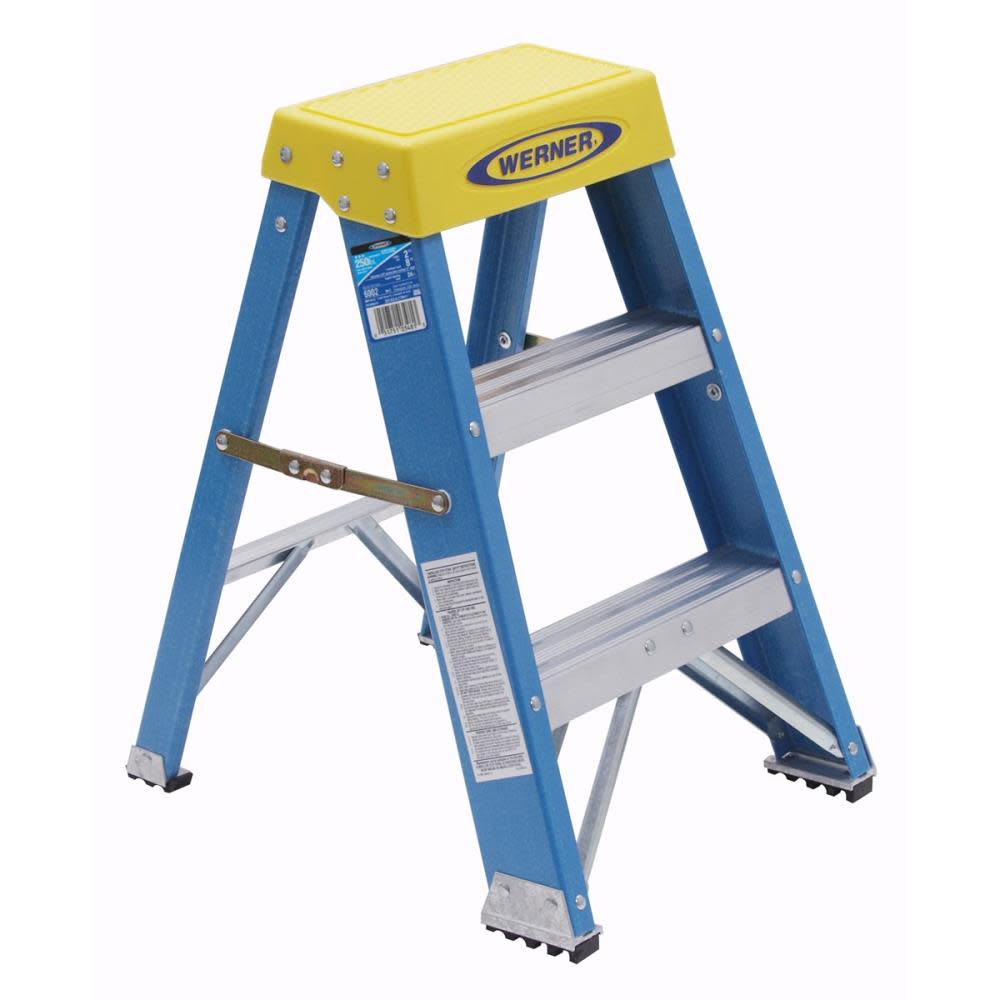2 Ft. Type I Fiberglass Step Stool - Mycitystee