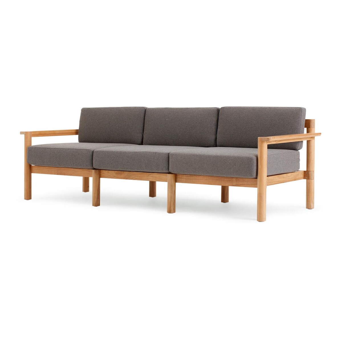 Neighbor Sofa W/ Teak Arms - Mycitystee