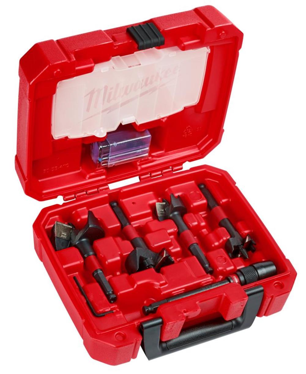 Milwaukee SWITCHBLADE Selfeed Bit Plumber's Kit 5PC 49-22-5100 from Milwaukee - Mycitystee