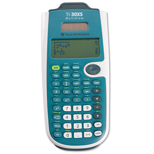 Texas Instruments TI-30XS MultiView Scientific Calculator， 16-Digit LCD (TI30XSMV) - Mycitystee