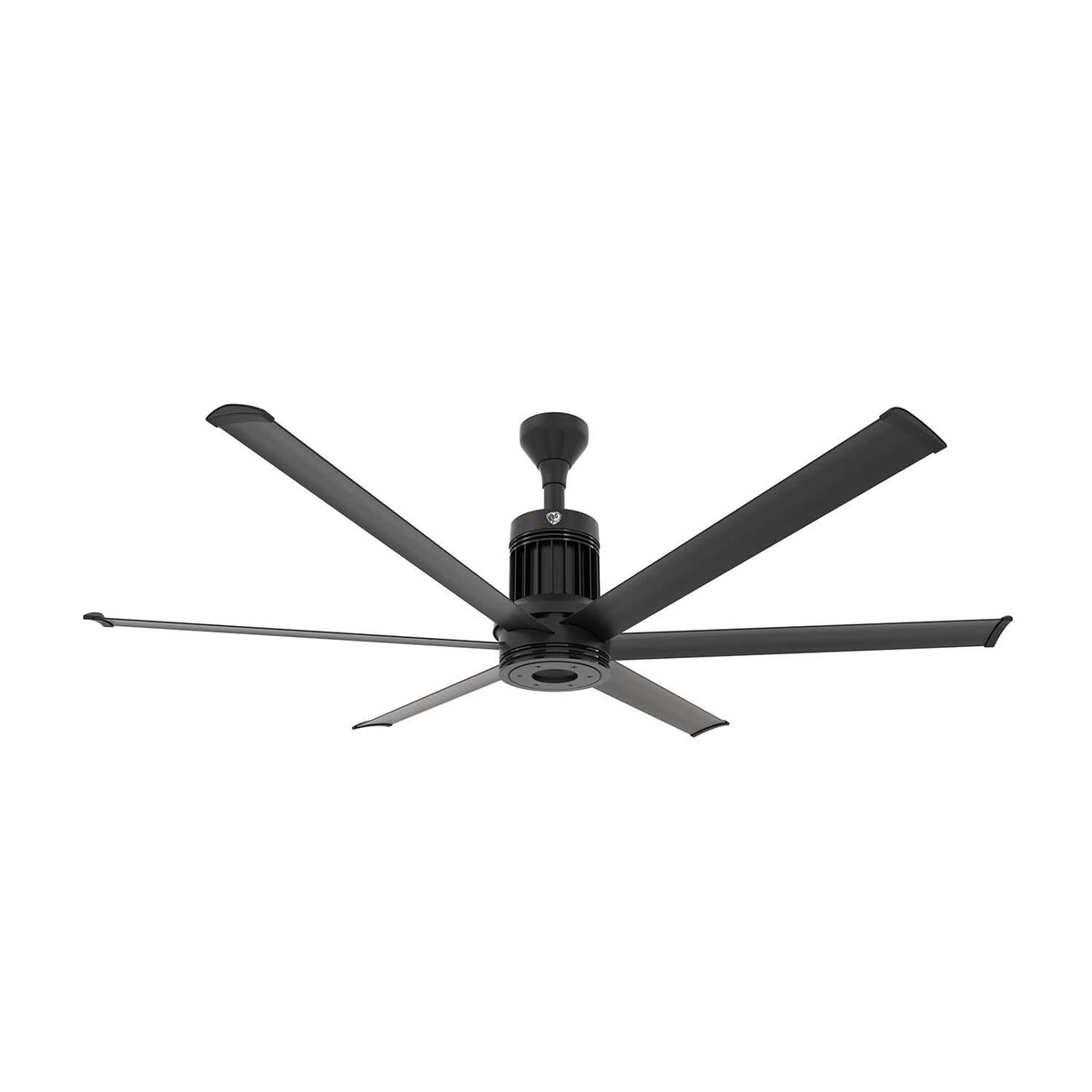 72-Inch i6 Ceiling Fan Universal Mount W/6-Inch Ext Tube Black by Big Ass Fans - Mycitystee