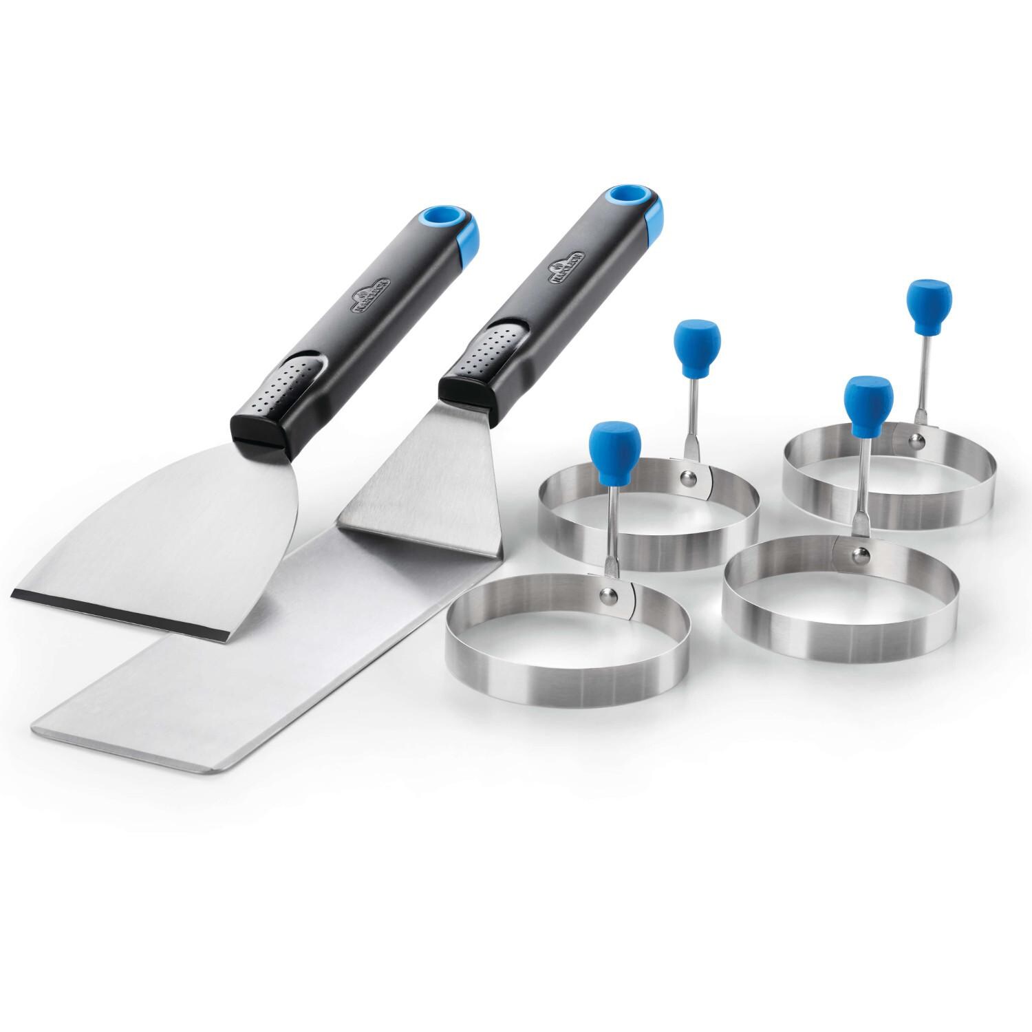 Napoleon Breakfast Tool Set W/ 4 Egg Rings - Mycitystee