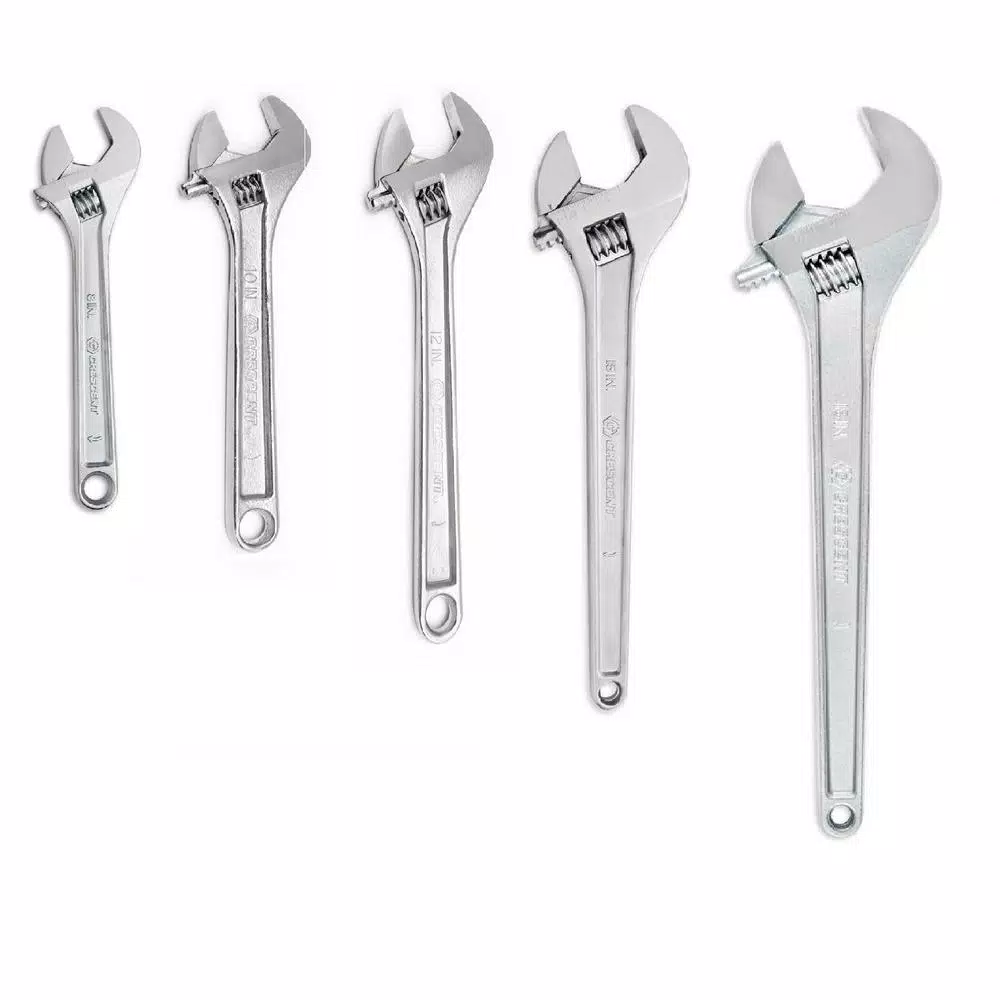 Crescent Master Adjustable Wrench Set (5-Piece) and#8211; XDC Depot - Mycitystee