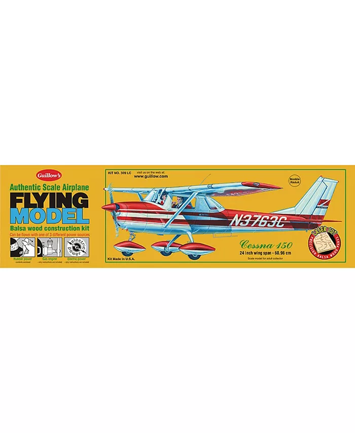 Guillow's Cessna 150 Laser Cut Model Kit - Mycitystee