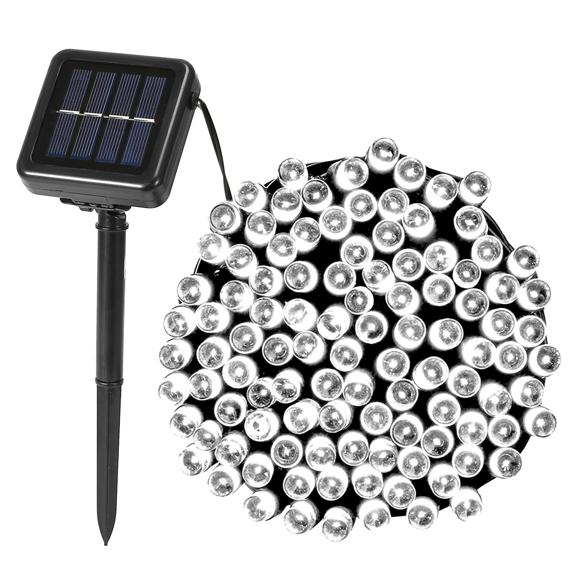 Solar String Lights LED Solar Power Fairy String Light White Light Shopping - The Best Deals on String Lights | 40684614 - Mycitystee