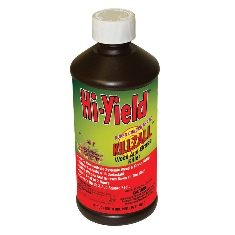 Hi-Yield Killzall Weed and Grass Killer Concentrate 16 oz - Mycitystee