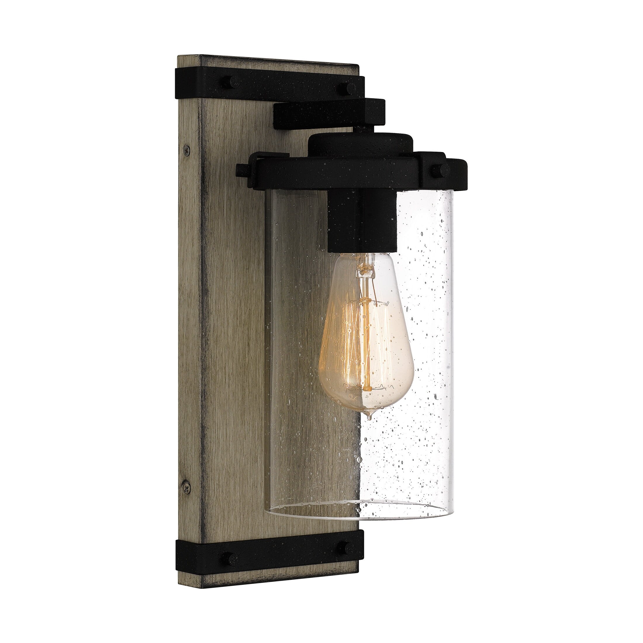 Arjen 1-Light Natural Iron Outdoor Wall Lantern Shopping - The Best Deals on Outdoor Wall Lanterns | 41429385 - Mycitystee