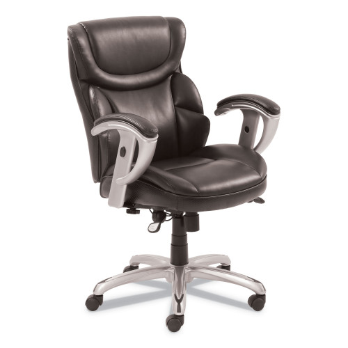 SertaPedic Emerson Task Chair， Supports Up to 300 lb， 18.75