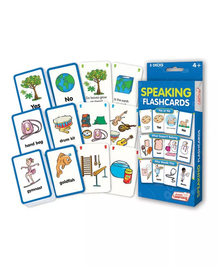 Junior Learning Speaking Flashcards - Mycitystee