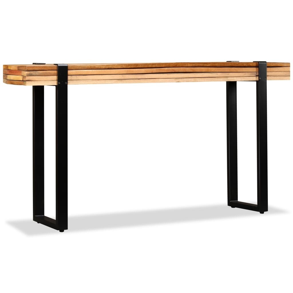 vidaXL Console Table Solid Reclaimed Wood Adjustable - Mycitystee