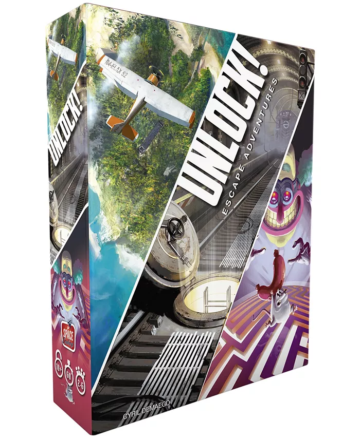 Space Cowboys Unlock Escape Adventures Set， 191 Piece - Mycitystee