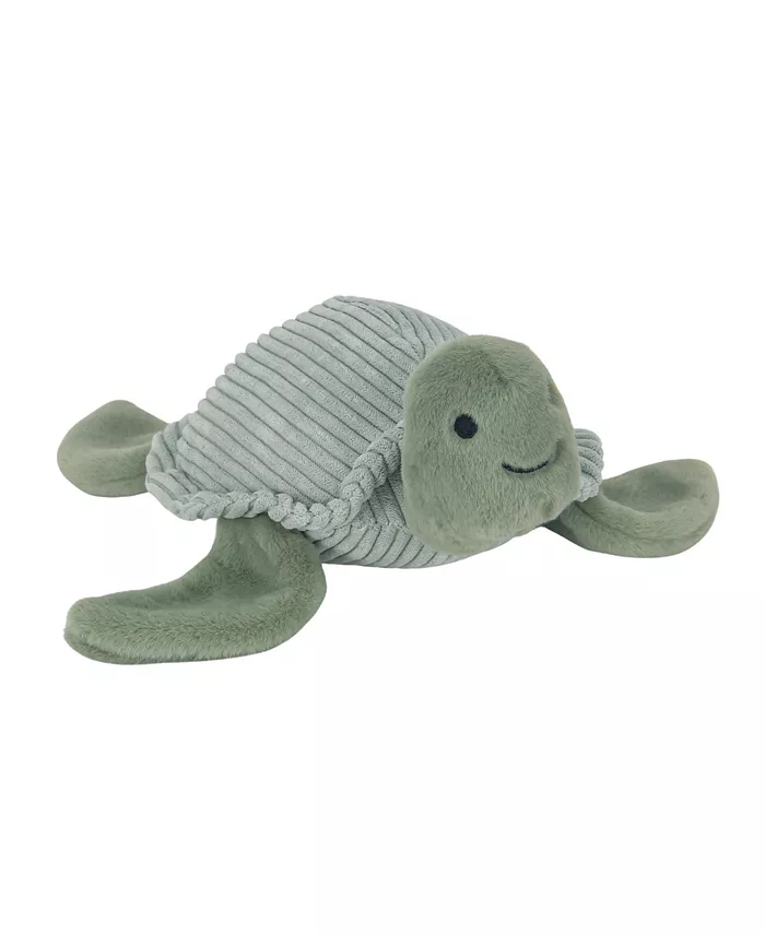 Lambs Ivy Sea Dreams Green Turtle Plush Stuffed Animal Toy - Shelly - Mycitystee