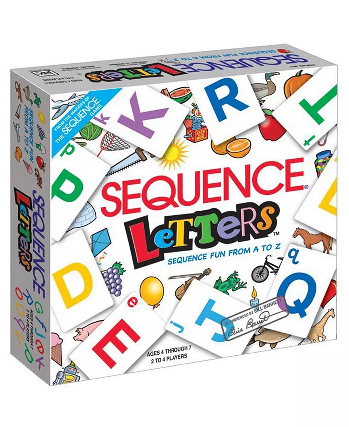 Jax Ltd. Sequence Letters Game - Mycitystee