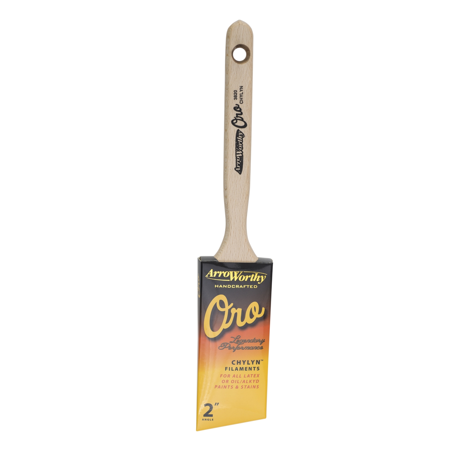 ArroWorthy Oro 2 in. Angle Paint Brush - Mycitystee