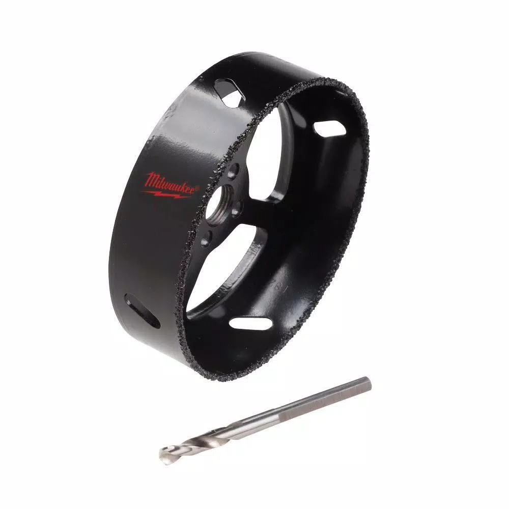 Milwaukee 6-5/8 in. Carbide Recessed Light Hole Saw with Pilot Bit and#8211; XDC Depot - Mycitystee
