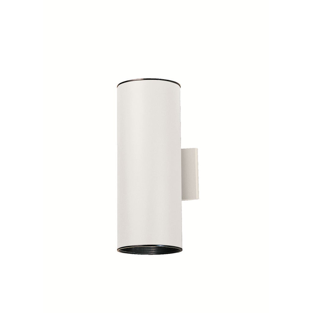 Strick and Bolton Miltos Contemporary 2-light White Indoor/ Outdoor Wall Sconce - Mycitystee