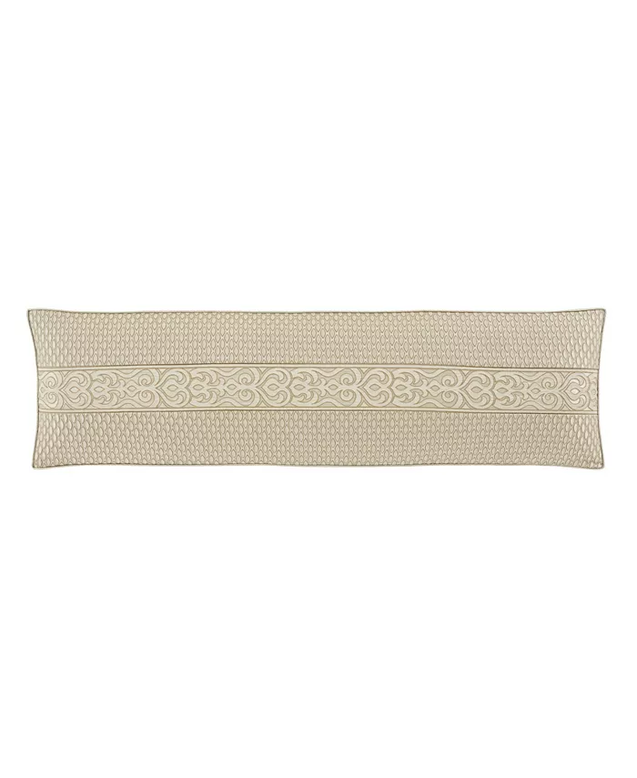 J Queen New York Lazlo Bolster Decorative Throw Pillow， 15