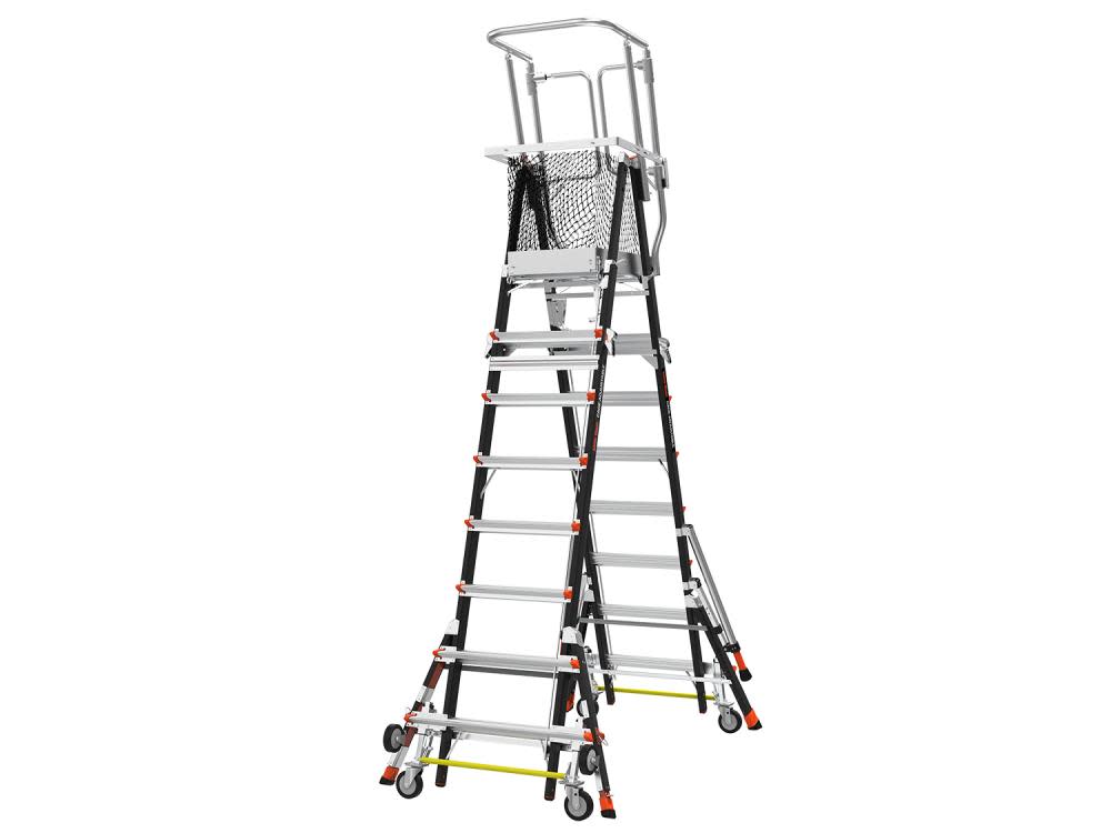 Cage Model 8 Ft. to 14 Ft. IAA FG w/ Wheel Lift and Ratchet Levelers - Mycitystee