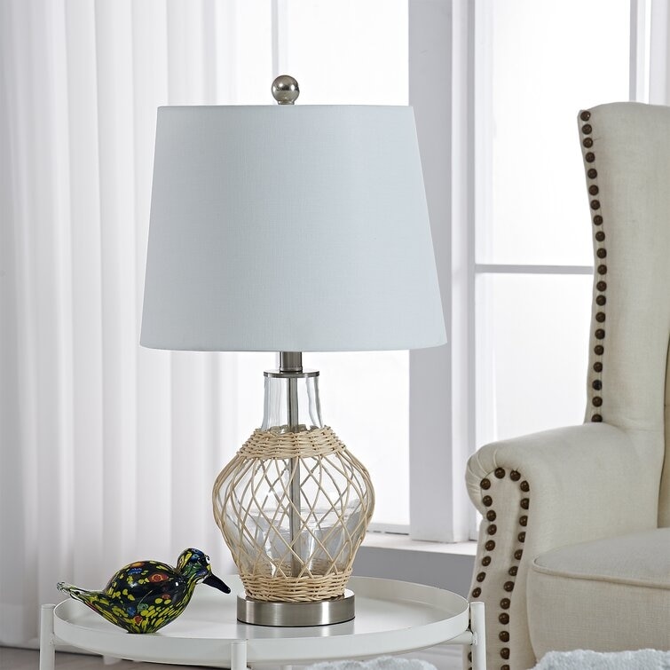 22'' Glass Table Lamp - N/A - Mycitystee