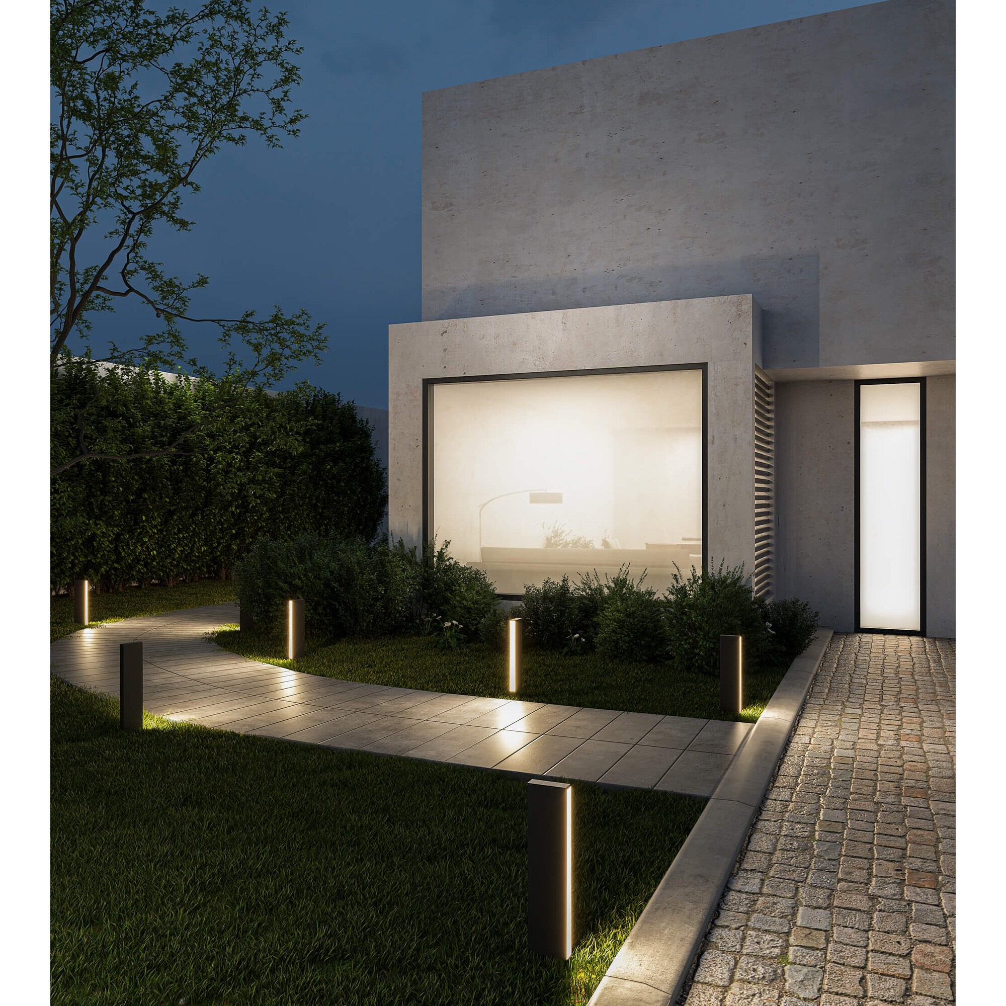 Column LED Bollard Path Light - Mycitystee