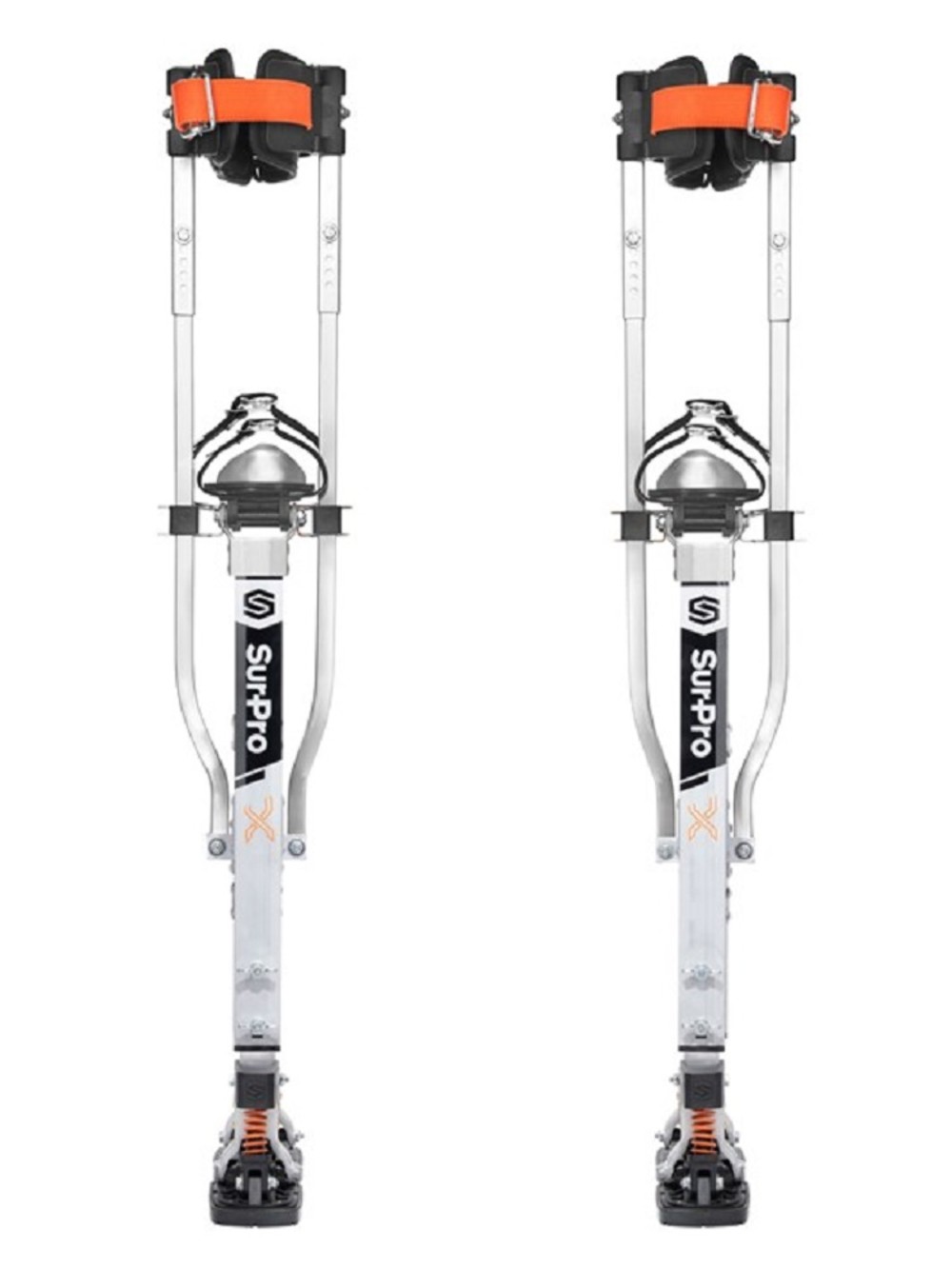 SurPro Premium Stilts Flex Foot Twin Sided Aluminum Size 21-31 - Mycitystee