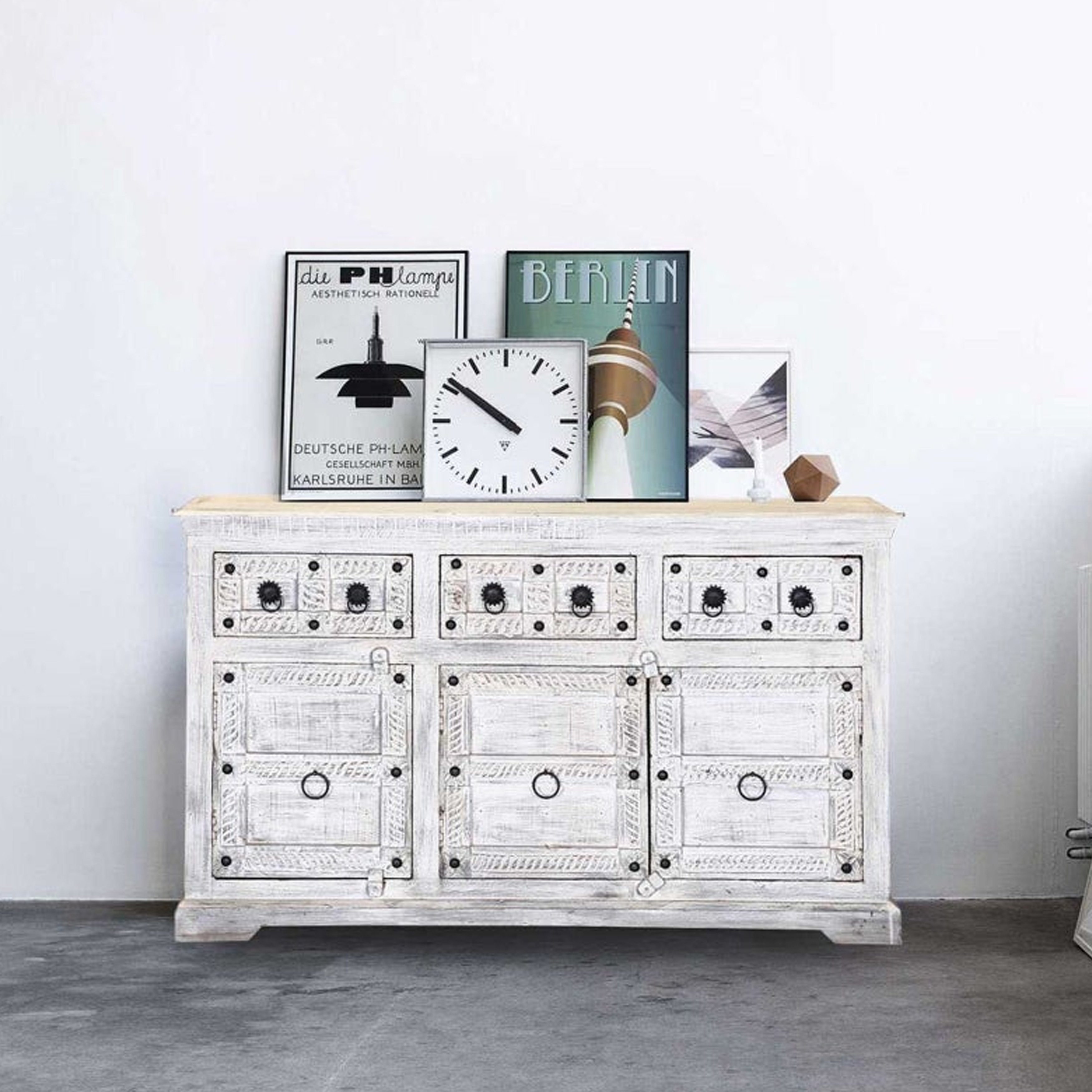 Mid-Century Style Antique Sideboard Drawer - - 35098807 - Mycitystee