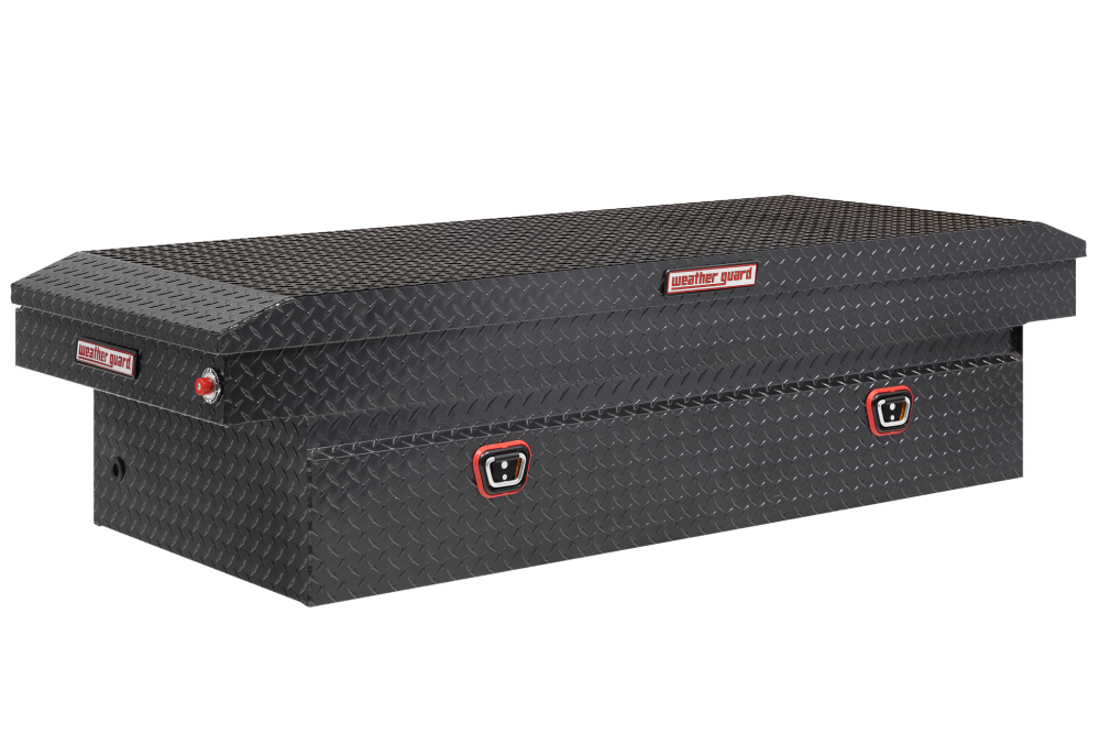 Weather Guard Saddle Truck Tool Box Aluminum Full Extra Wide - Mycitystee