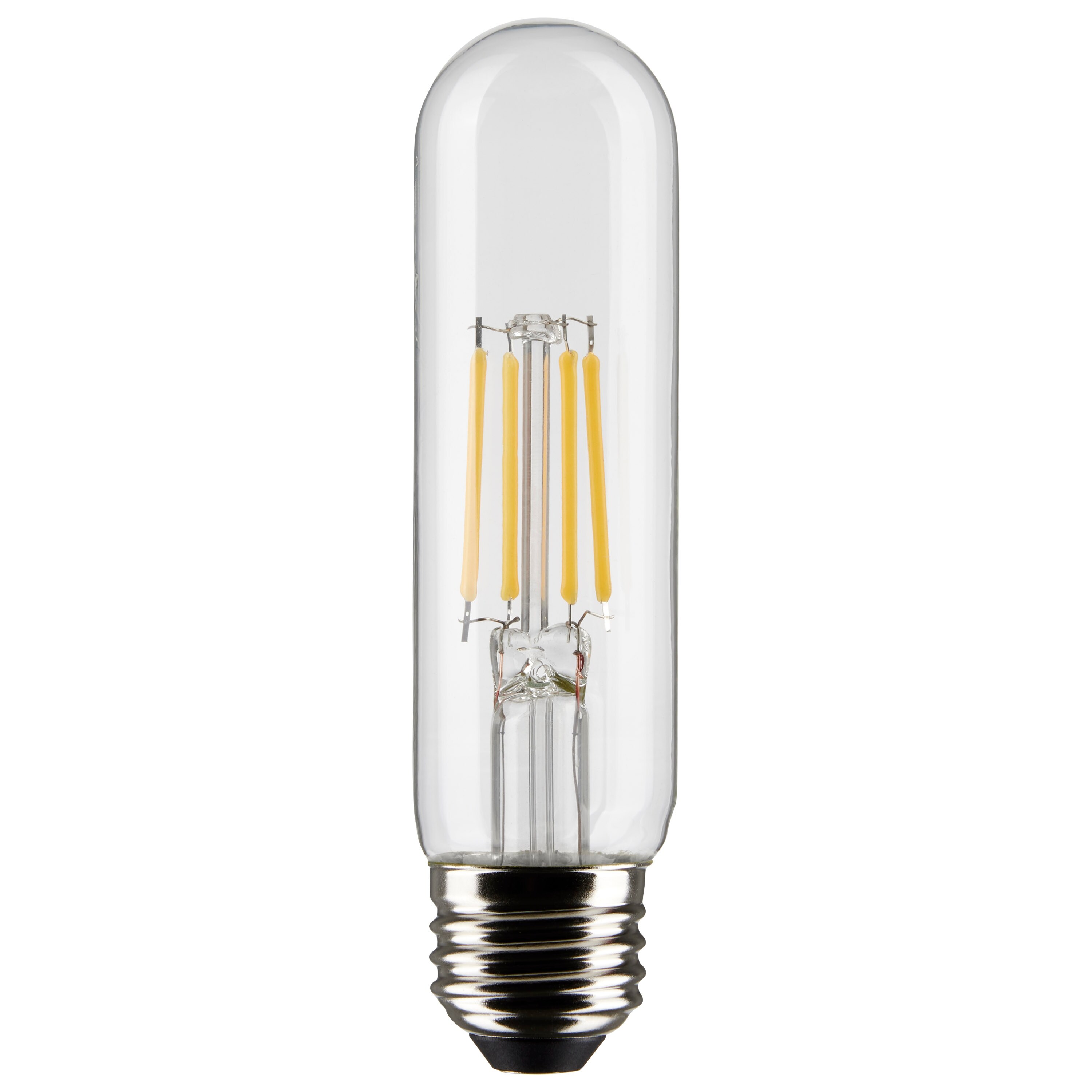5.5 Watt T10 LED Clear Medium Base 5000K 450 Lumens 120 Volt 2-Pack - Mycitystee
