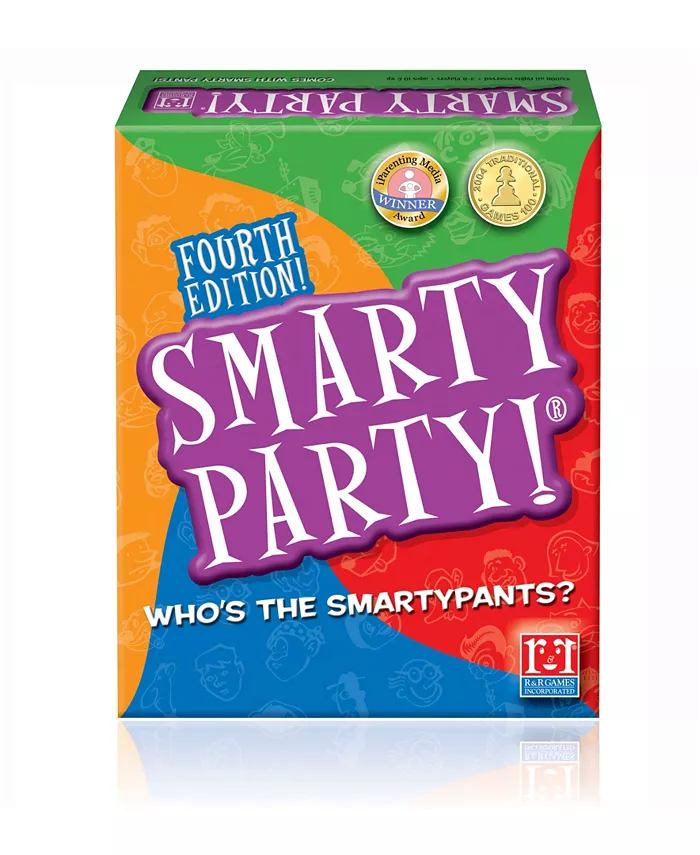 RandR Games Smarty Party Game - Mycitystee