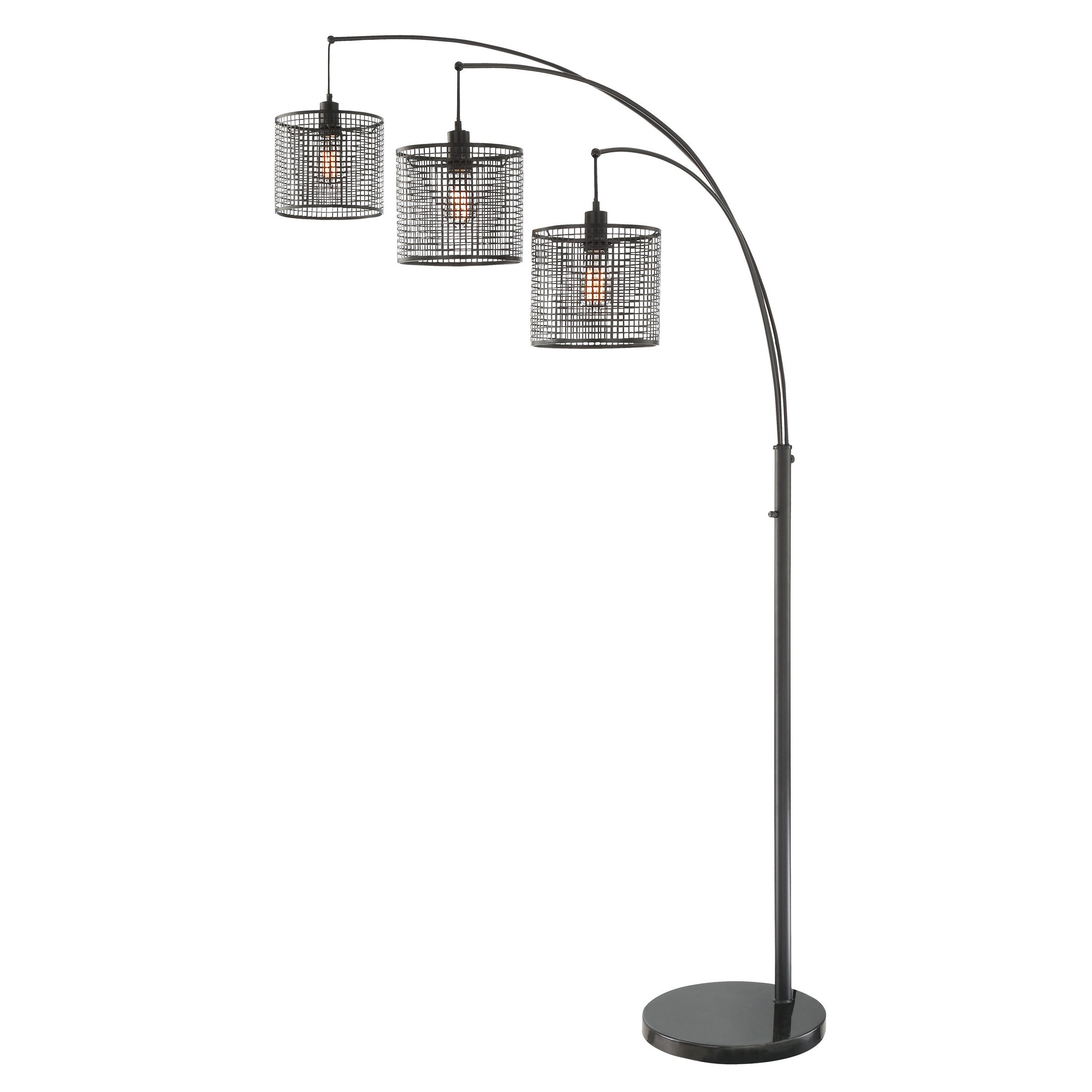 Lite Source 3-Light Hamilton Arch Lamp - Mycitystee
