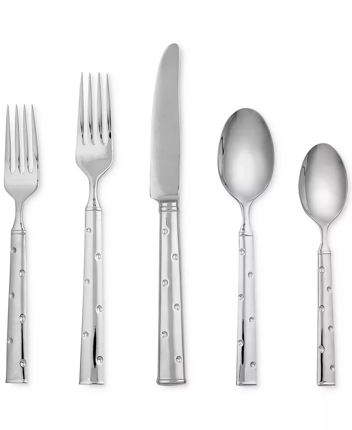 kate spade new york Larabee Dot 5-Piece Place Setting Flatware - Mycitystee
