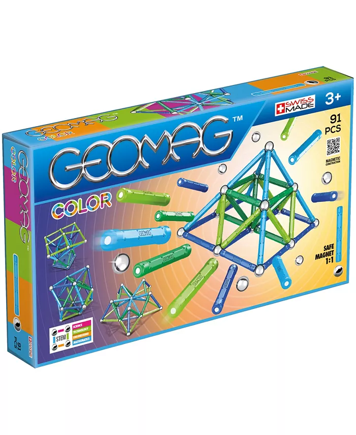 Geomag Color - 91 Piece - Mycitystee