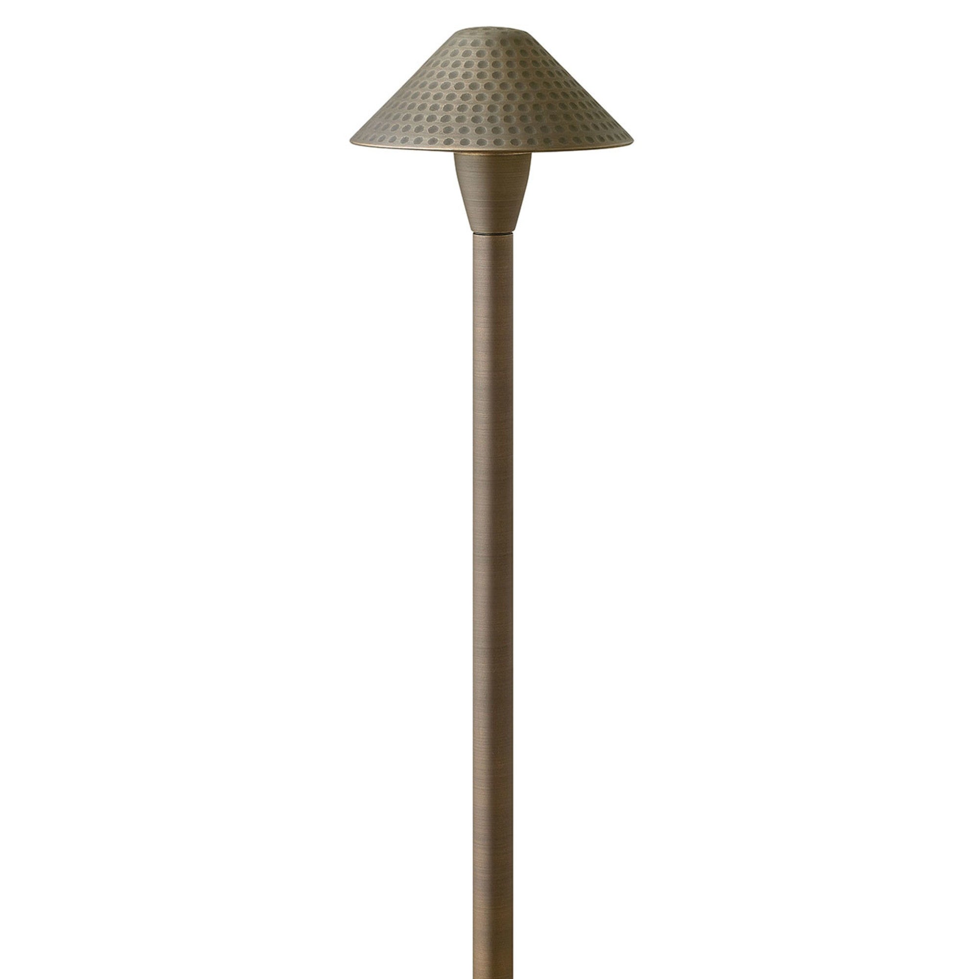 Hinkley Hardy Island Large Hammered Led Path Light Low Voltage - Mycitystee