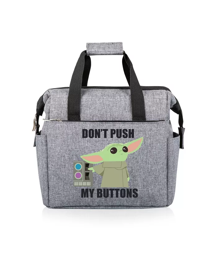Disney Mandalorian the Child on the Go Buttons Lunch Cooler Tote Bag - Mycitystee
