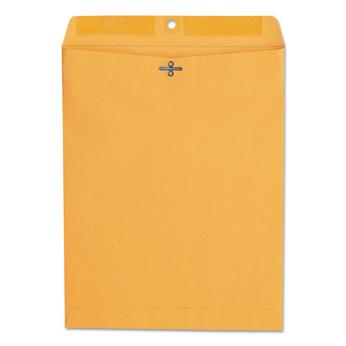 Universal Kraft Clasp Envelope， #97， Squar Flap， Clasp/Gummed Closure， 10 x 13， Brown Kraft， 100/Box (35267) - Mycitystee
