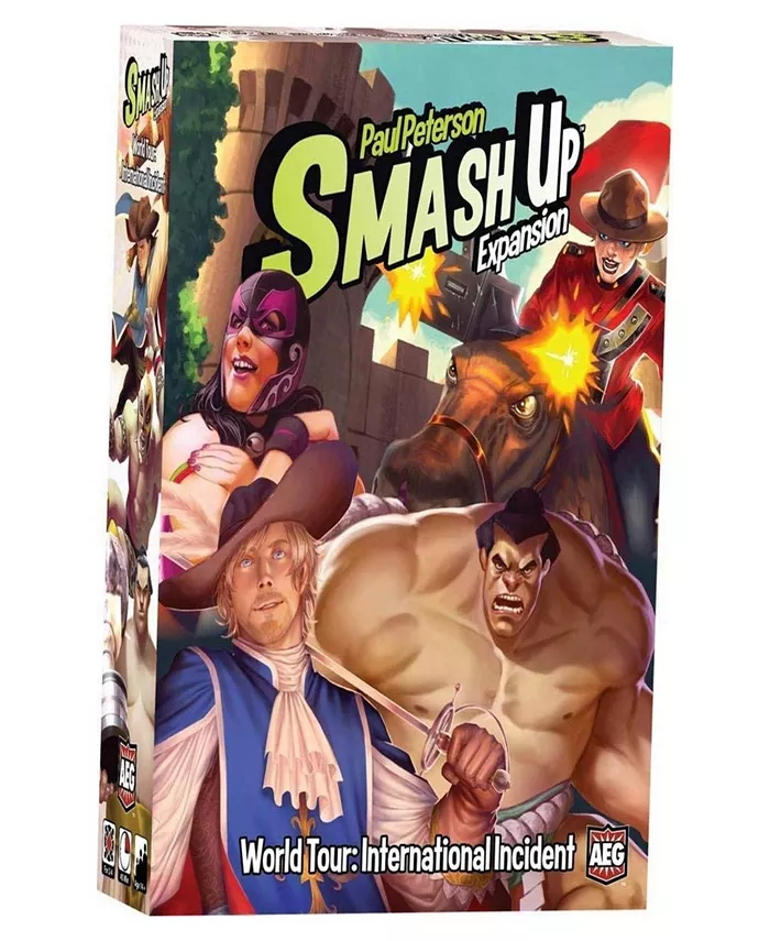 Alderac Entertainment Group Smash Up World Tour International Incident Expansion - Mycitystee