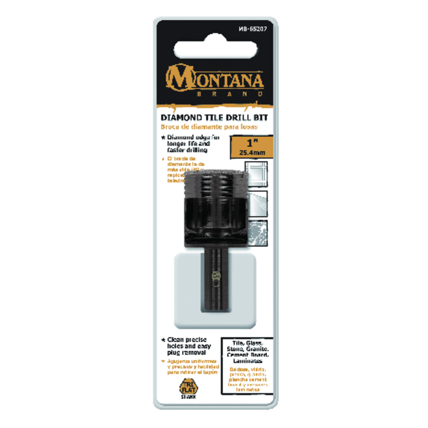Montana Brand 1 in. Alloy Steel Drill Bit 1 pc - Mycitystee