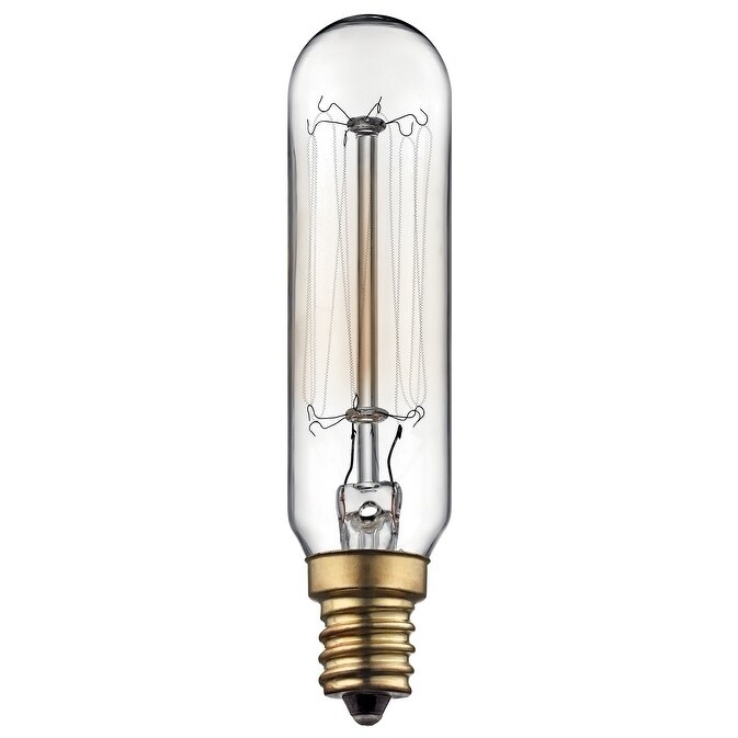 Kichler Lighting 40W Antique Candelabra Light Bulb Incandescent Clear - Mycitystee