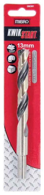 MIBRO 13 mm X 6 in. L High Speed Steel Metric Drill Bit 1 pc - Mycitystee