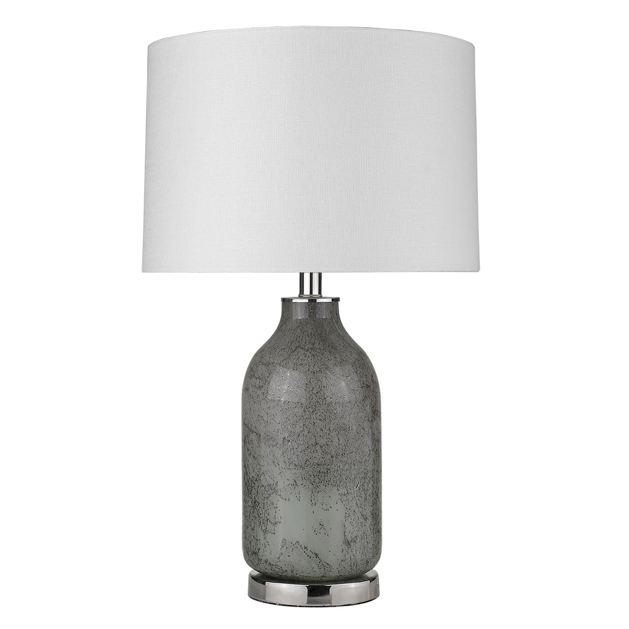 Trend Home 1-Light Polished Nickel Table Lamp - Mycitystee