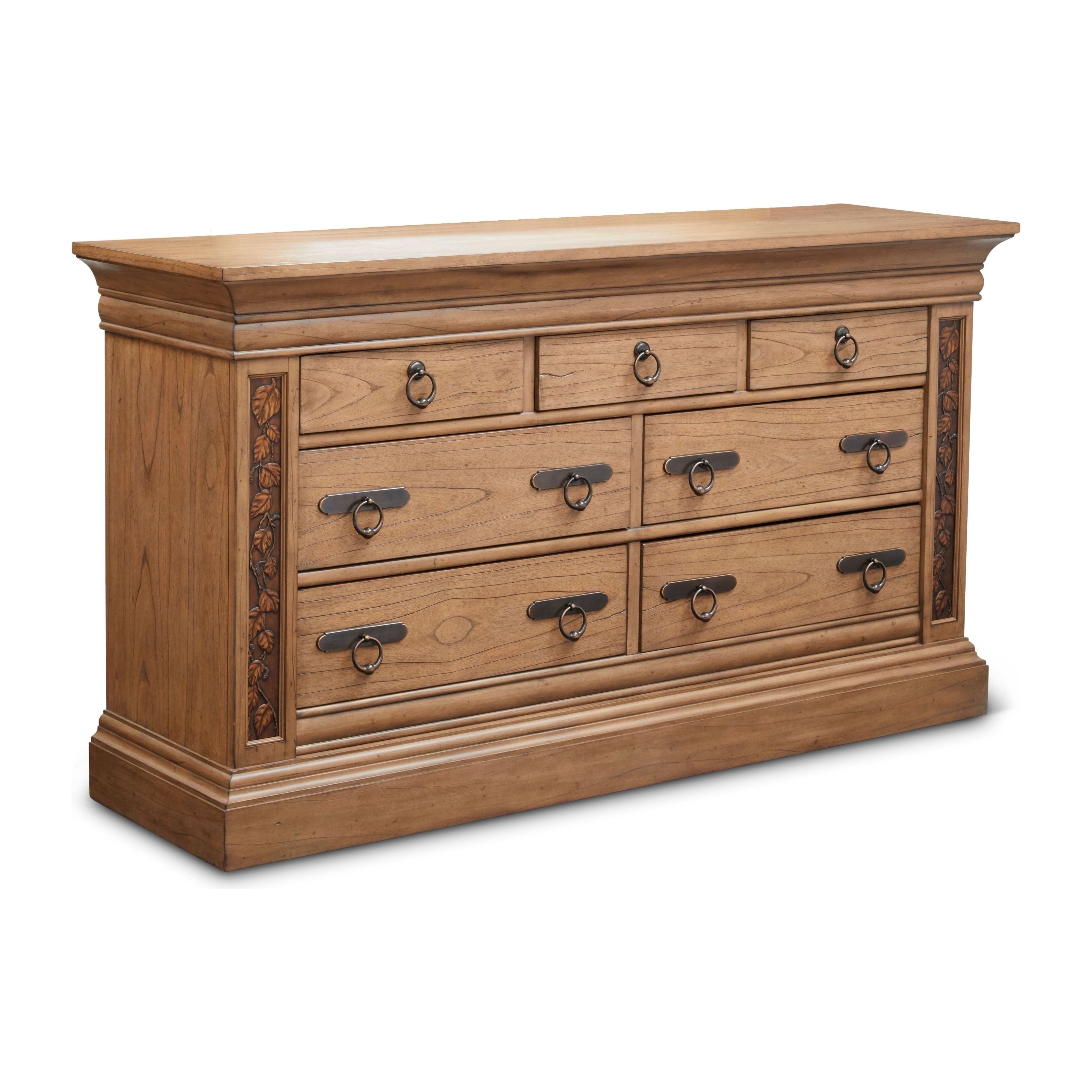 Aspen Americana 68-inch Mahogany 7-Drawer Dresser - - 32690730 - Mycitystee
