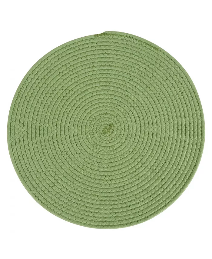 Kaplan Early Learning Flex Spot Woven Mat Green - Set of 6 - Mycitystee
