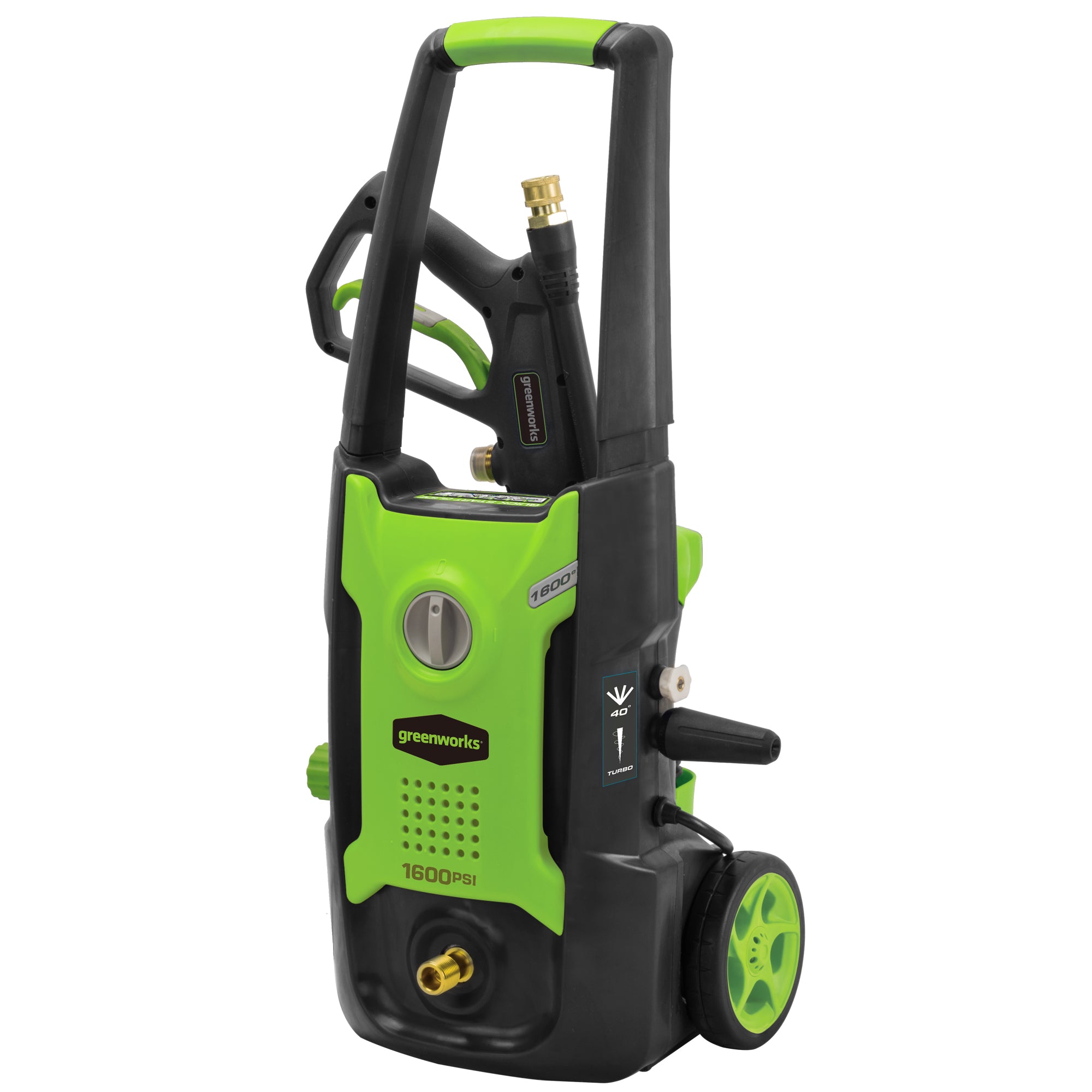 1600 PSI 1.2 GPM Cold Water Electric Pressure Washer - Mycitystee