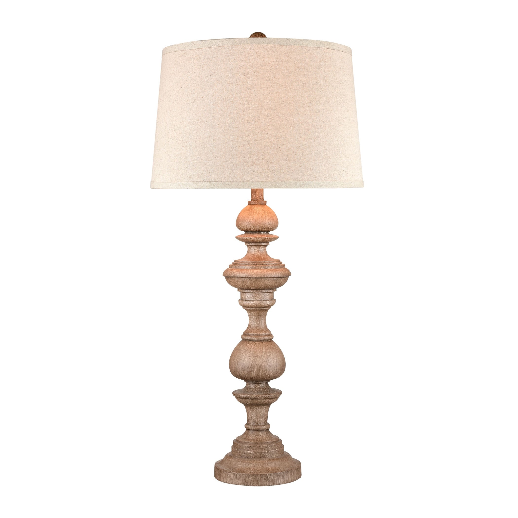 Copperas Cove table lamp in Washed Oak (Set of 2) - Mycitystee