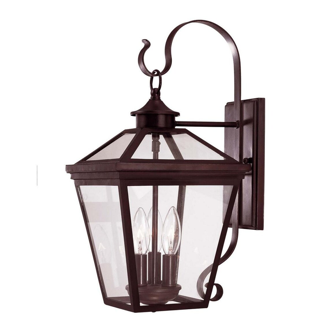 Trade Winds Bluffton 3-Light Outdoor Wall Lantern - Mycitystee