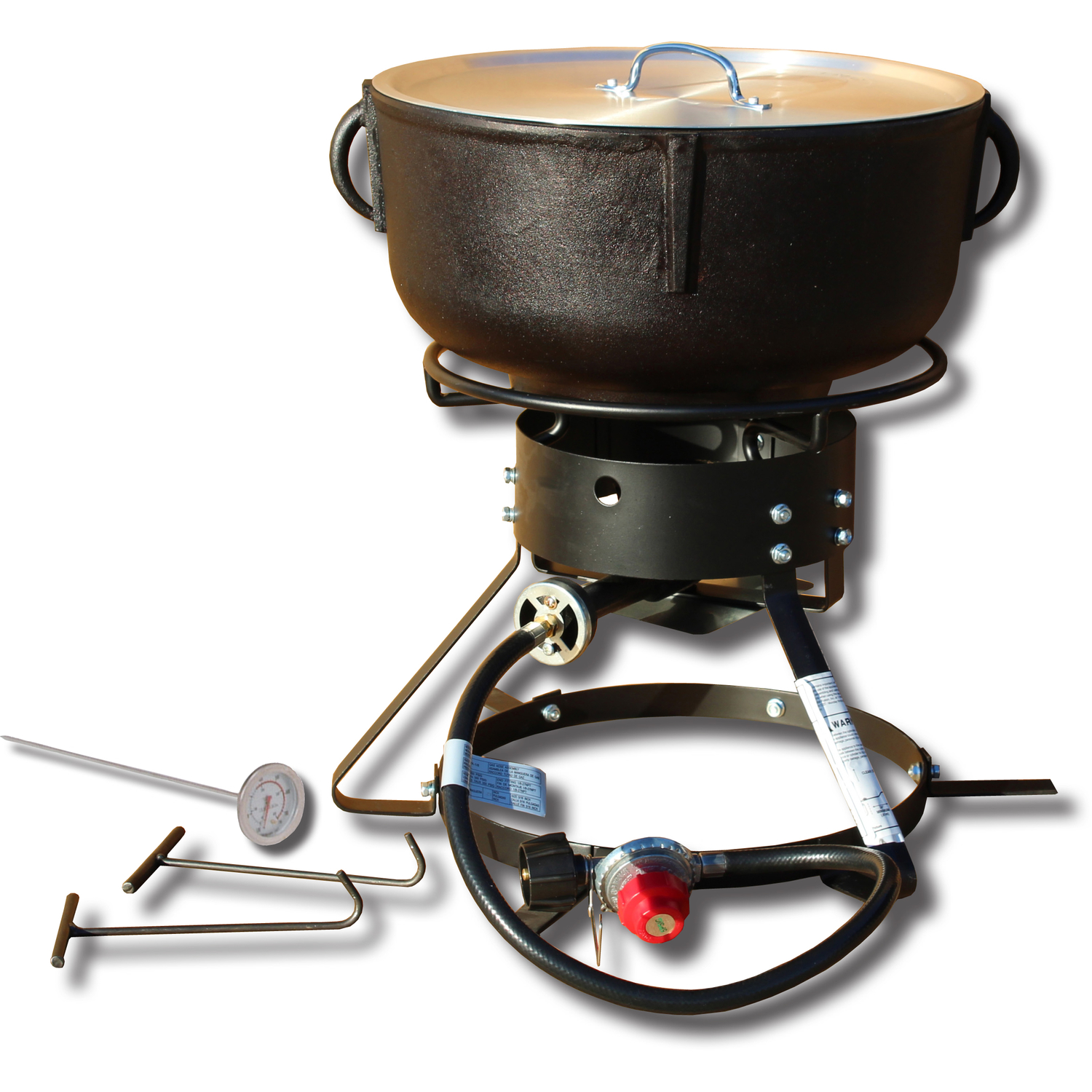 King Kooker 54000 BTU Cast Iron Jambalaya Cooker Kit 4 gal - Mycitystee