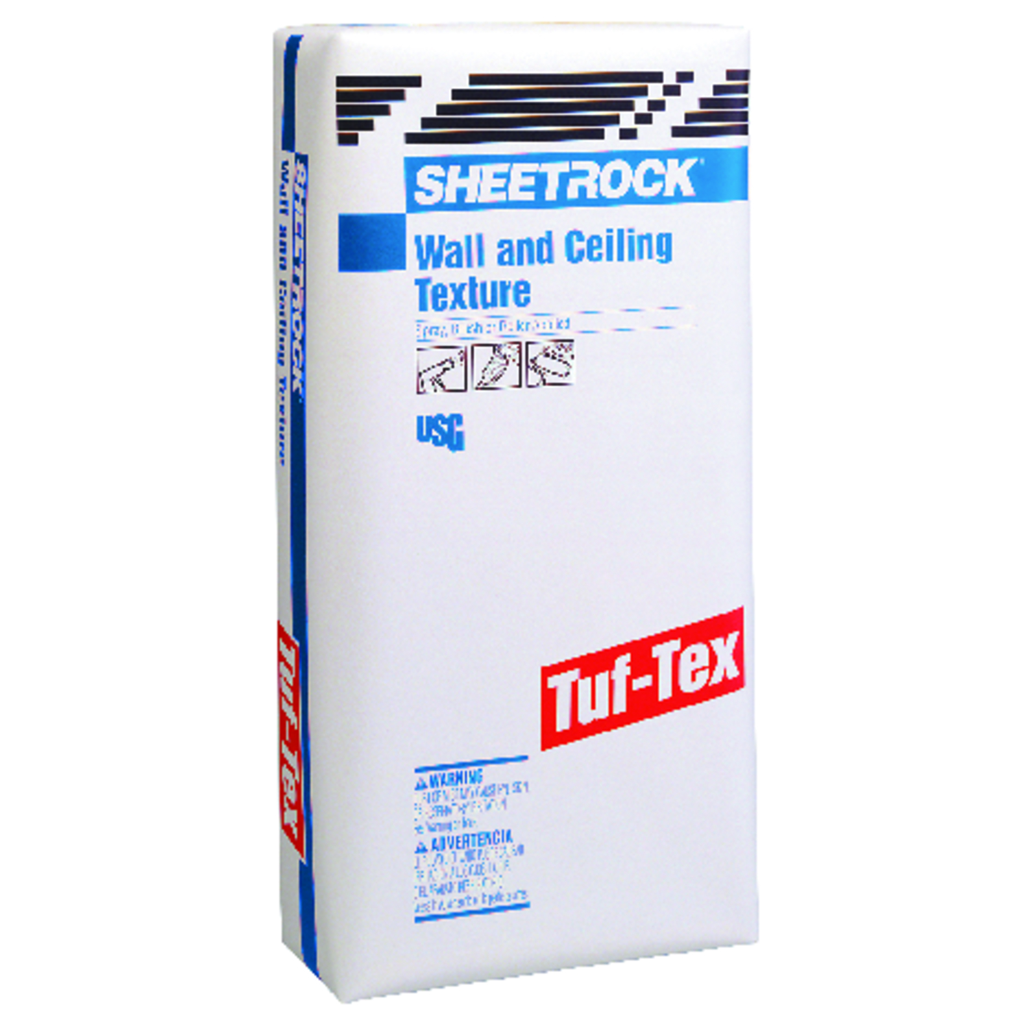 USG Sheetrock White Water-Based Tuf Tex Textured Sheetrock Mix 50 lb - Mycitystee