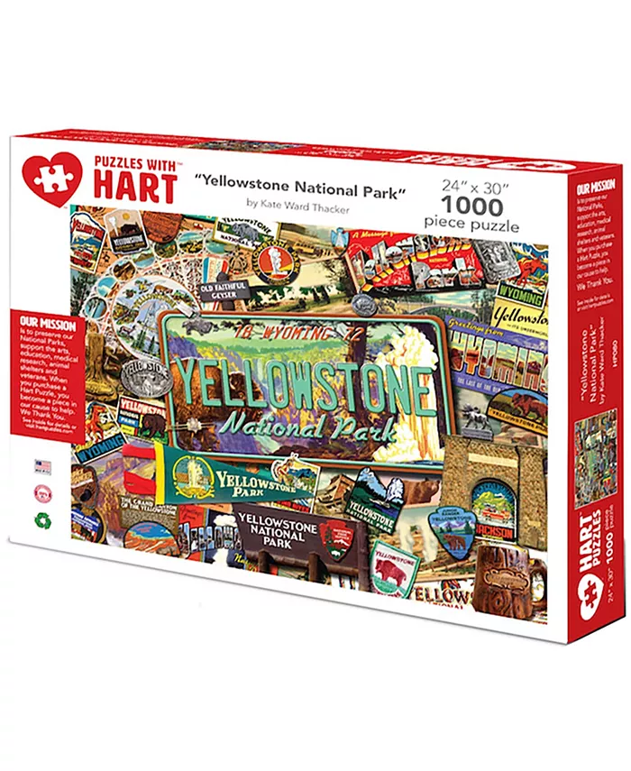 Hart Puzzles Yellowstone National Park 24