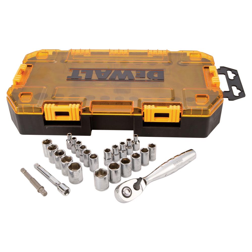 DEWALT 25 piece 1/4 In. Drive Socket Set DWMT73805 from DEWALT - Mycitystee