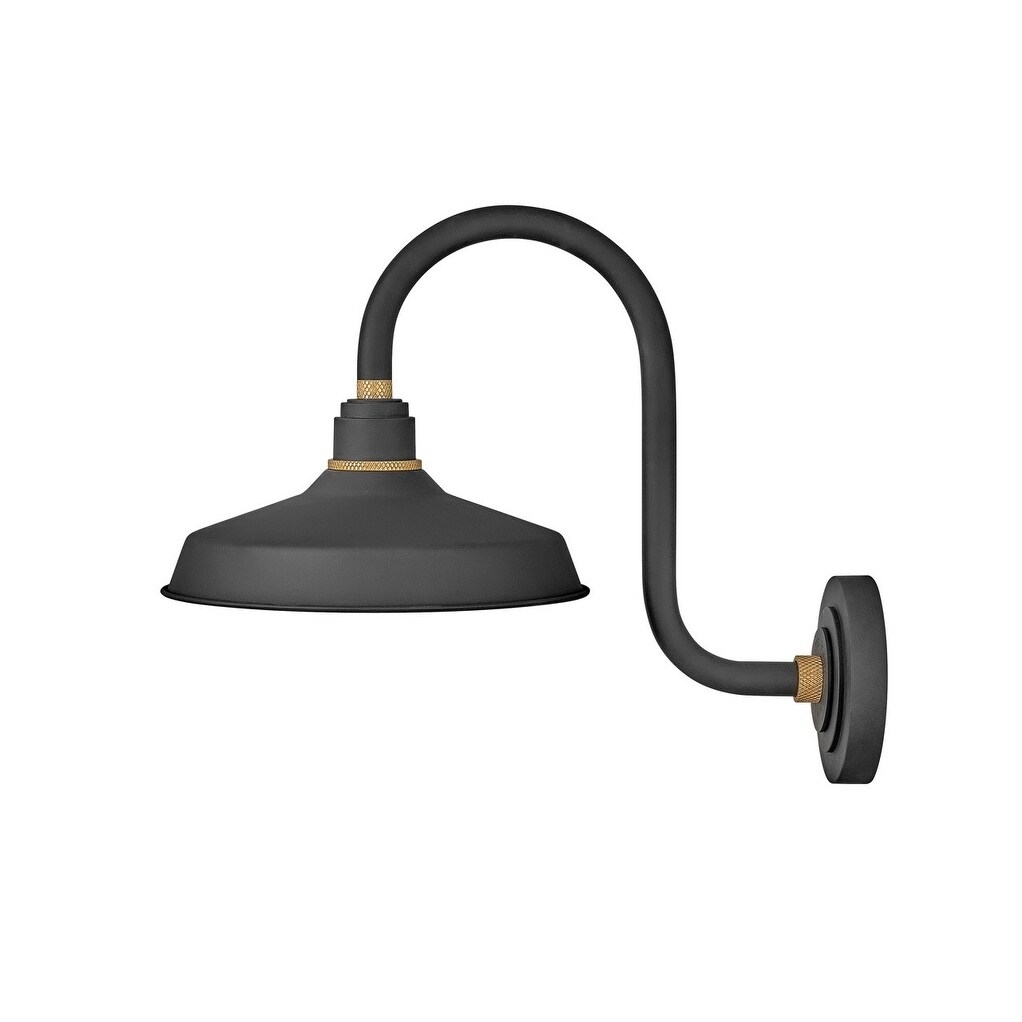 Hinkley Foundry 1-Light Outdoor Wall Mount Lantern in Textured Black Shopping - The Best Deals on Outdoor Barn Lights | 31585628 - Mycitystee